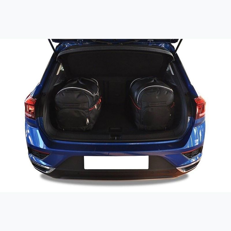 Gepäckträgertaschen-Set KJUST Volkswagen T-Roc 2017+ 3 Stk. Schwarz 12