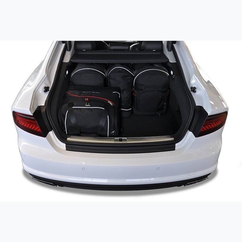 Gepäckträgertaschen-Set KJUST Audi A7 Sportback 2010-2017 5 Stk black 18