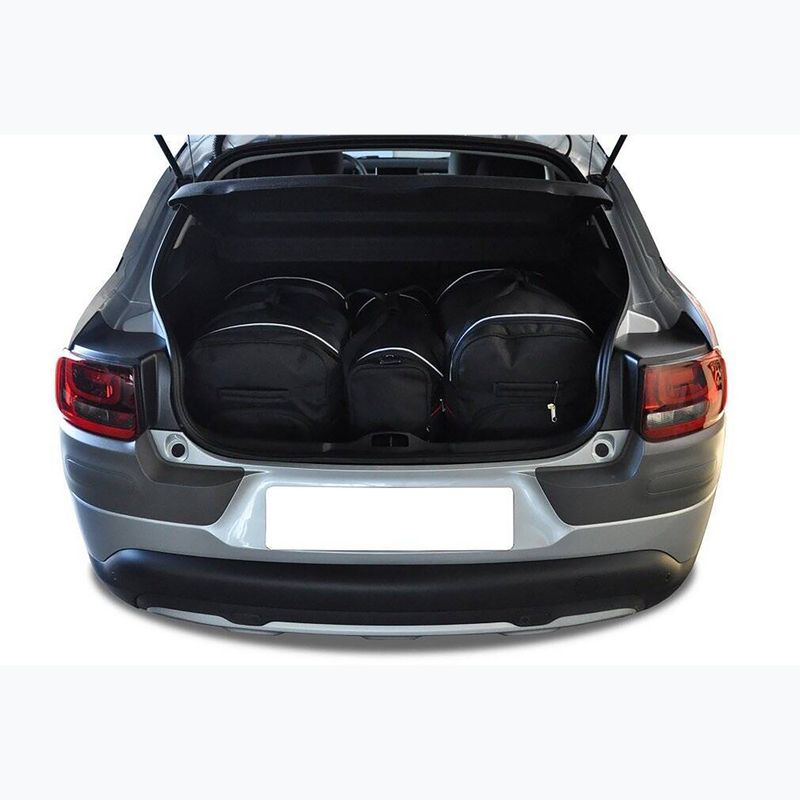 Gepäckträgertaschen-Set KJUST Citroen C4 Cactus 2014-2017 3 Stk black 13