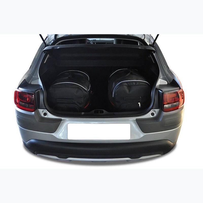 Gepäckträgertaschen-Set KJUST Citroen C4 Cactus 2014-2017 3 Stk black 14
