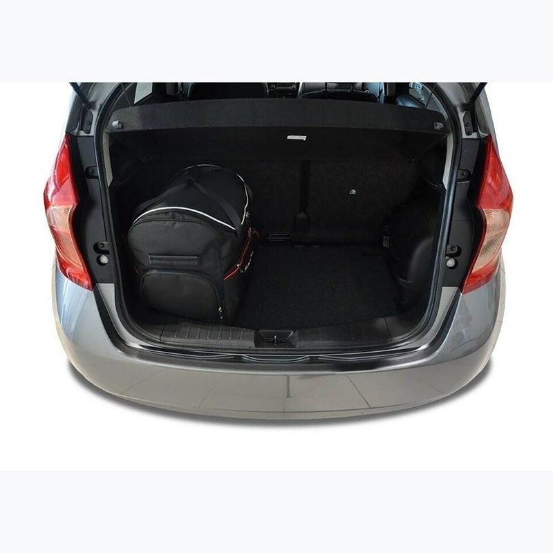 Gepäckträgertaschen-Set KJUST Nissan Note 2013-2016 3 Stk. Schwarz 13