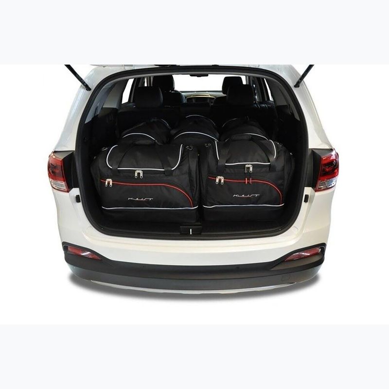 Gepäckträgertaschen-Set KJUST Kia Sorento 2014 - 2019 5 Stk black 16