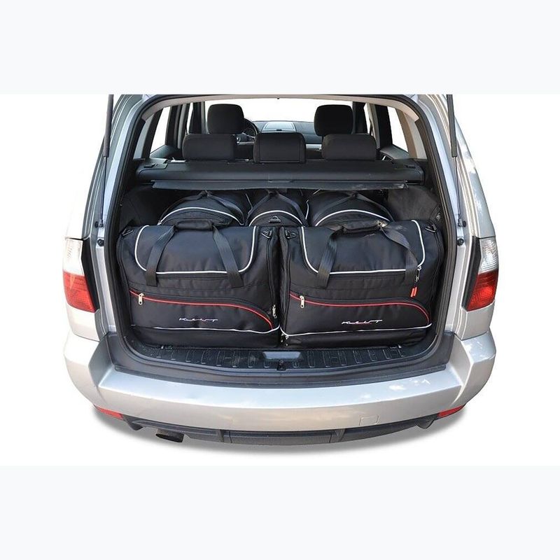 Gepäckträgertaschen-Set KJUST BMW X3 2003-2010 5 Stk black 12