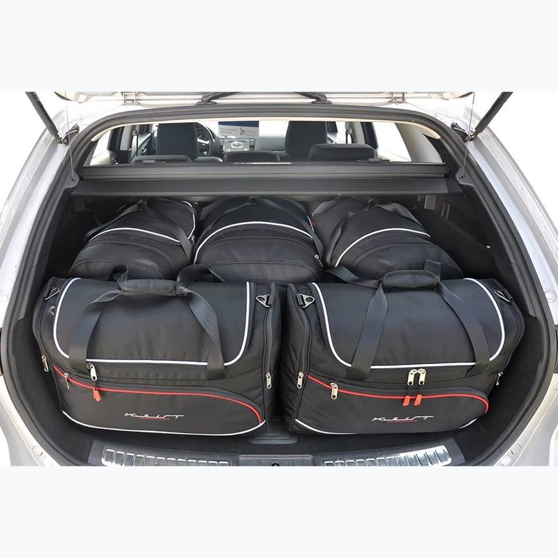 Gepäckträgertaschen-Set KJUST Mazda 6 Kombi 2007-2012 5 Stk. Schwarz 12