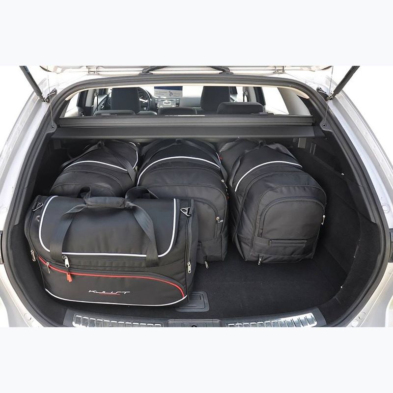 Gepäckträgertaschen-Set KJUST Mazda 6 Kombi 2007-2012 5 Stk. Schwarz 13