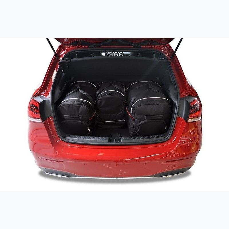 Gepäckträgertaschen-Set KJUST Mercedes-Benz A Hatchback 2018+ 4 Stk. Schwarz 13