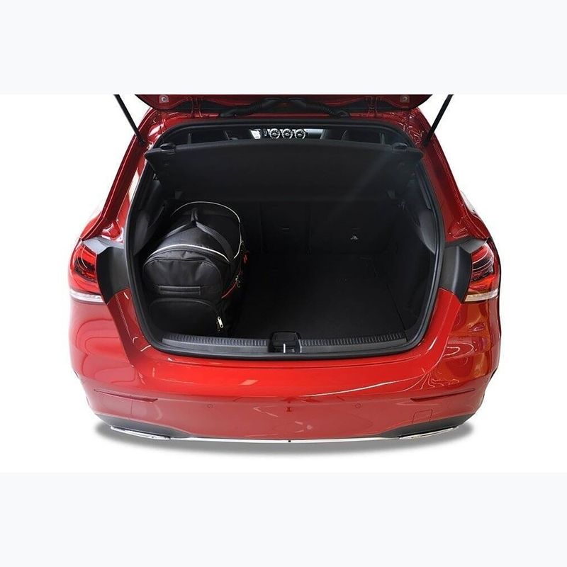 Gepäckträgertaschen-Set KJUST Mercedes-Benz A Hatchback 2018+ 4 Stk. Schwarz 15