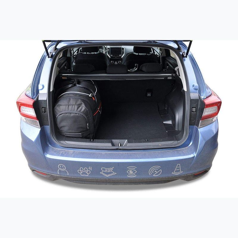 Gepäckträgertaschen-Set KJUST Subaru Impreza 2017+ 4 Stk. Schwarz 16