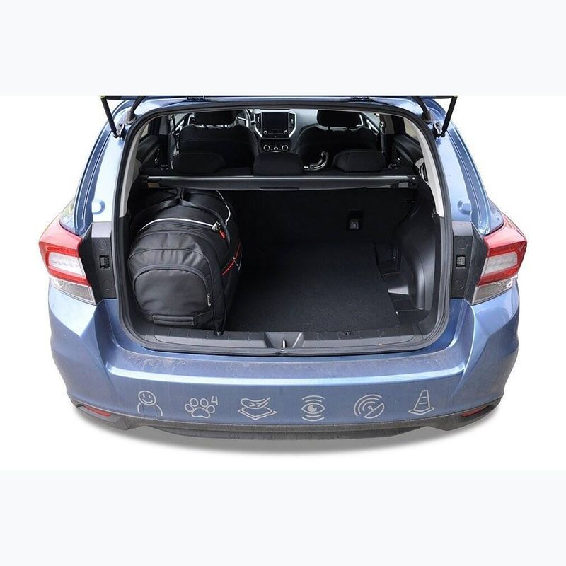 Gepäckträgertaschen-Set KJUST Subaru Impreza 2017+ 4 Stk. Schwarz 16