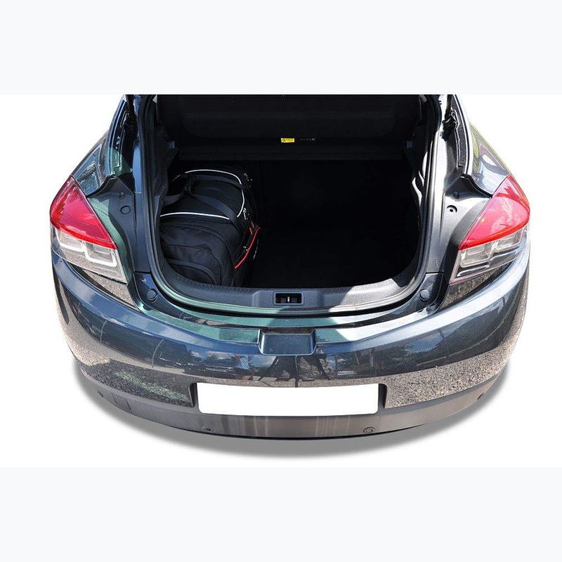 Gepäckträgertaschen-Set KJUST Renault Megane Coupe 2008-2016 4 Stk. Schwarz 12