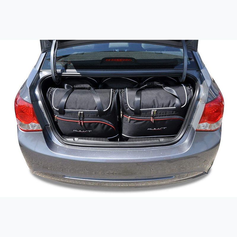 Gepäckträgertaschen-Set KJUST Chevrolet Cruze Limousine 2008-2014 5 Stk black 12
