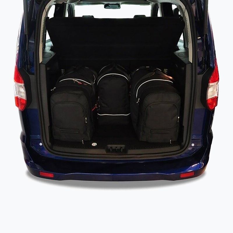 Gepäckträgertaschen-Set KJUST Ford Tourneo Courier 2014+ 4 Stk black 15