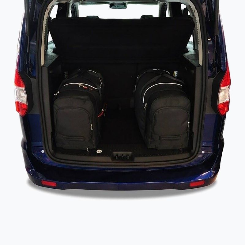 Gepäckträgertaschen-Set KJUST Ford Tourneo Courier 2014+ 4 Stk black 16