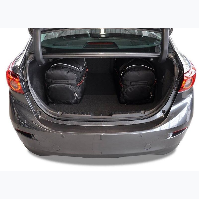Gepäckträgertaschen-Set KJUST Mazda 3 Limousine 2013-2018 5 Stk. Schwarz 15