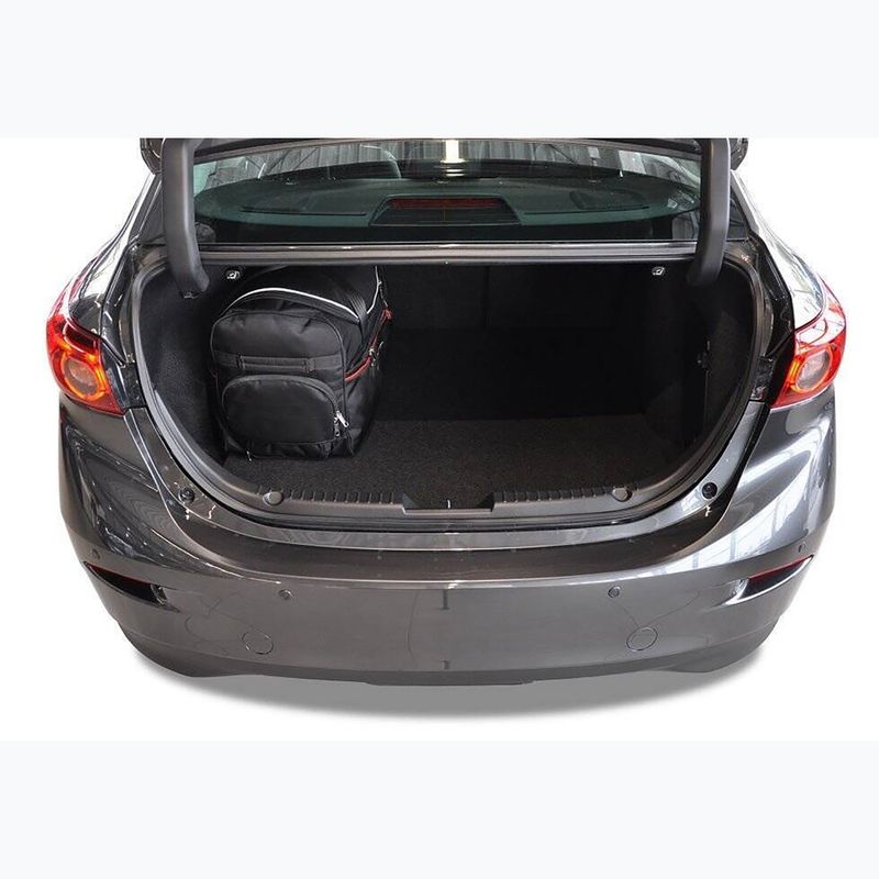 Gepäckträgertaschen-Set KJUST Mazda 3 Limousine 2013-2018 5 Stk. Schwarz 16