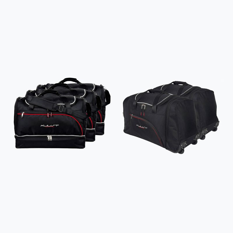 Gepäckträgertaschen-Set KJUST Tesla Model 3 2017-2023 5 Stk. Schwarz