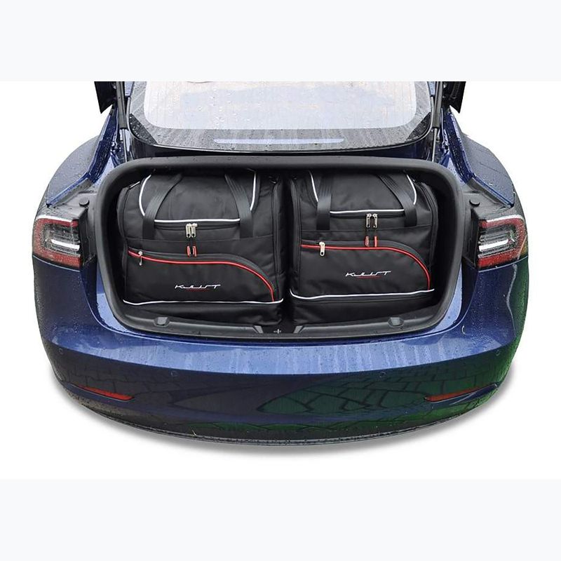 Gepäckträgertaschen-Set KJUST Tesla Model 3 2017-2023 5 Stk. Schwarz 13