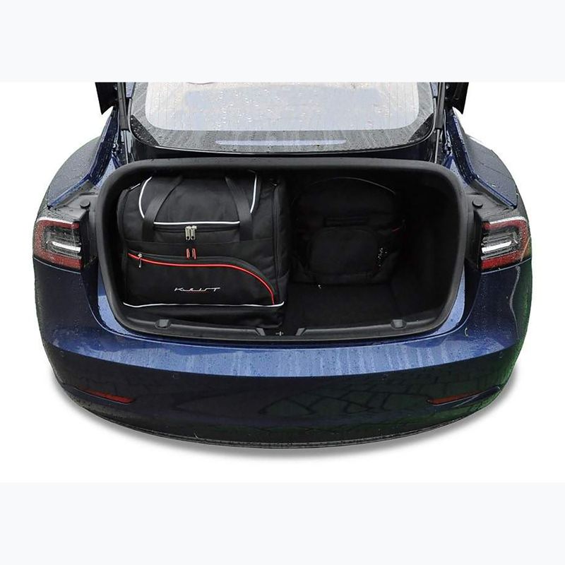 Gepäckträgertaschen-Set KJUST Tesla Model 3 2017-2023 5 Stk. Schwarz 14