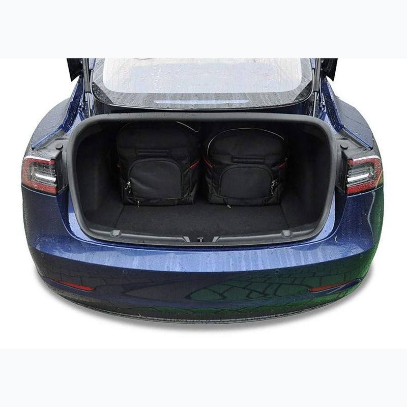 Gepäckträgertaschen-Set KJUST Tesla Model 3 2017-2023 5 Stk. Schwarz 15
