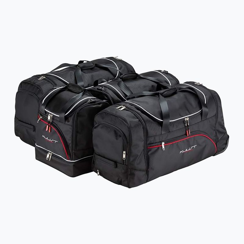 Gepäckträgertaschen-Set KJUST Renault Megane Grandtour 2016+ 4 Stk. Schwarz