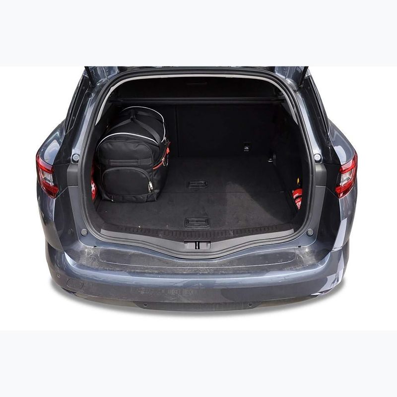 Gepäckträgertaschen-Set KJUST Renault Megane Grandtour 2016+ 5 Stk. Schwarz 16