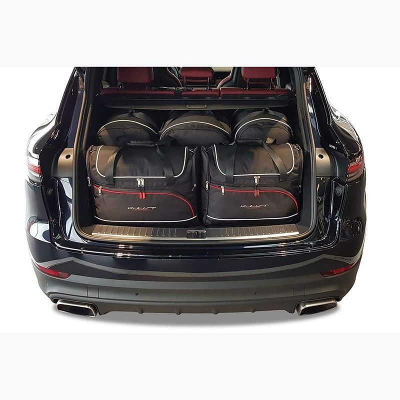 Gepäckträgertaschen-Set KJUST Porsche Cayenne 2017+ 5 Stk. Schwarz 14
