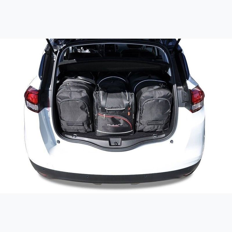 Gepäckträgertaschen-Set KJUST Renault Scenic 2015-2019 4 Stk. Schwarz 13