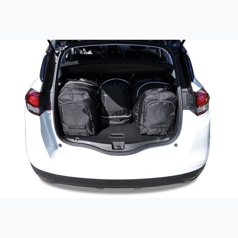 Gepäckträgertaschen-Set KJUST Renault Scenic 2015-2019 4 Stk. Schwarz 13