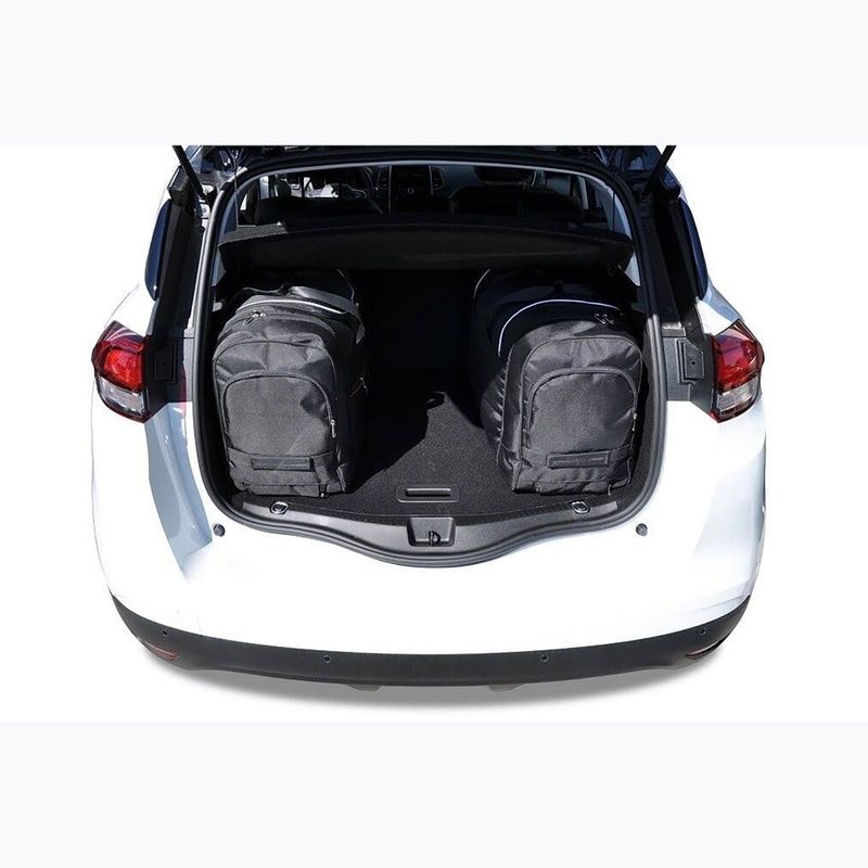 Gepäckträgertaschen-Set KJUST Renault Scenic 2015-2019 4 Stk. Schwarz 14
