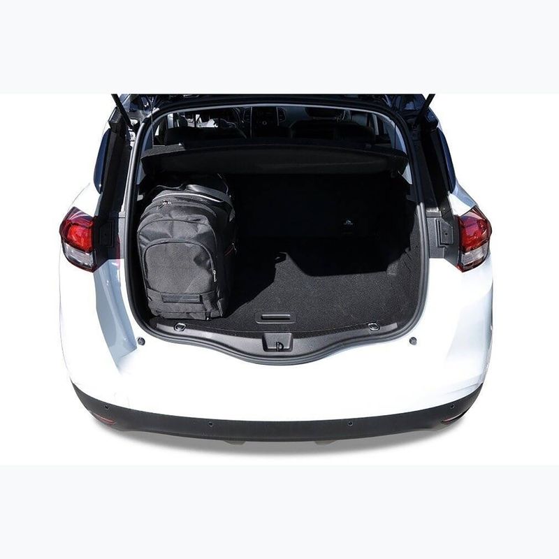 Gepäckträgertaschen-Set KJUST Renault Scenic 2015-2019 4 Stk. Schwarz 15