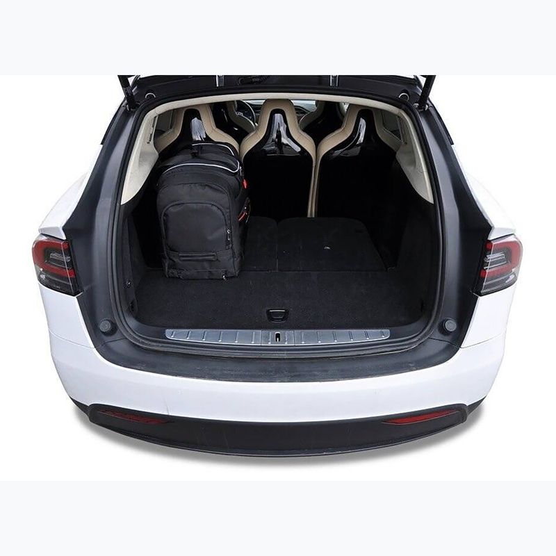 Gepäckträgertaschen-Set KJUST Tesla Model X 2016+ 5 Stk. Schwarz 19