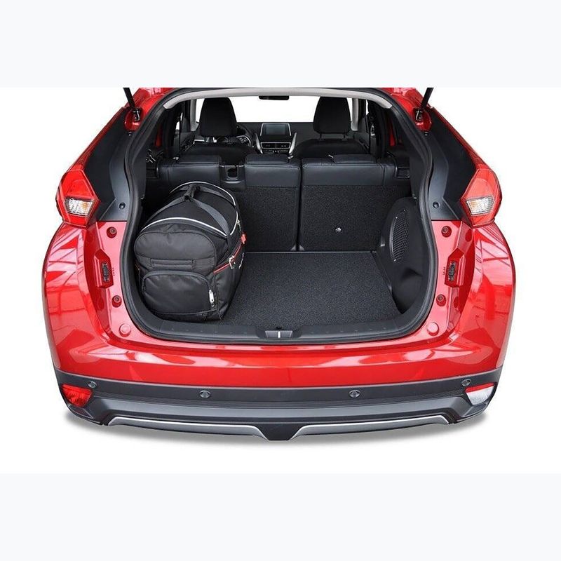 Gepäckträgertaschen-Set KJUST Mitsubishi Eclipse Cross 2017-2021 4 Stk. Schwarz 15
