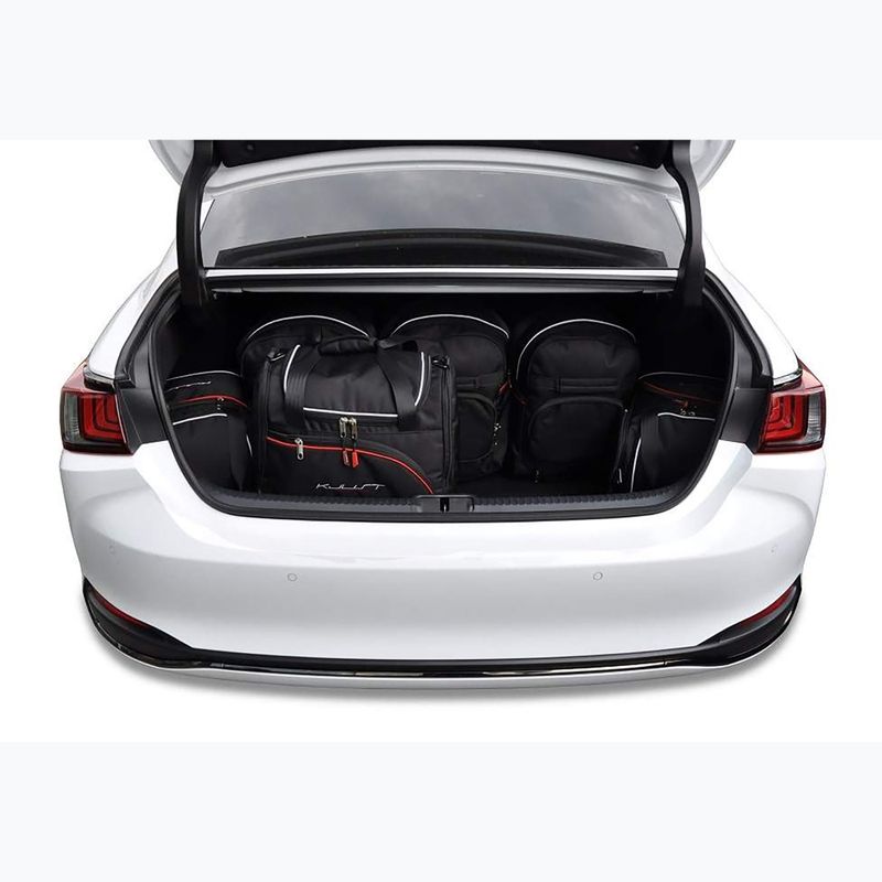 Gepäckträgertaschen-Set KJUST Lexus Es 2018+ 7 Stk black 14