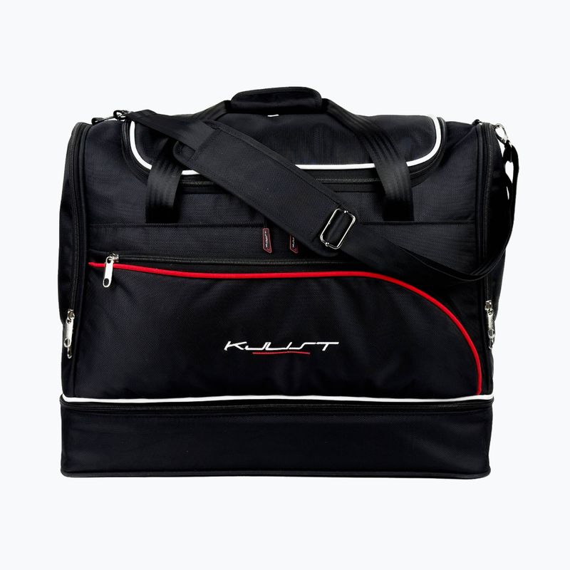 Gepäckträgertaschen-Set KJUST Volvo V40 Hatchback 2012-2019 3 Stk. Schwarz 2