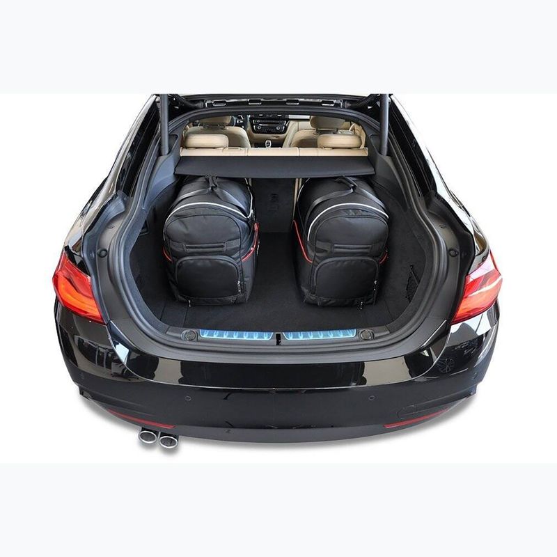 KJUST BMW 4er Gran Coupe 2013-2020 Kofferraumtaschen Set 5 Stück schwarz 16