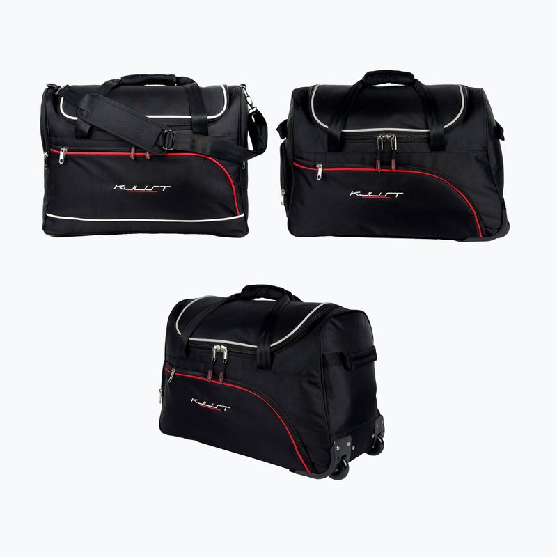 Gepäckträgertaschen-Set KJUST Hyundai Kona 2017-2022 3 Stk black