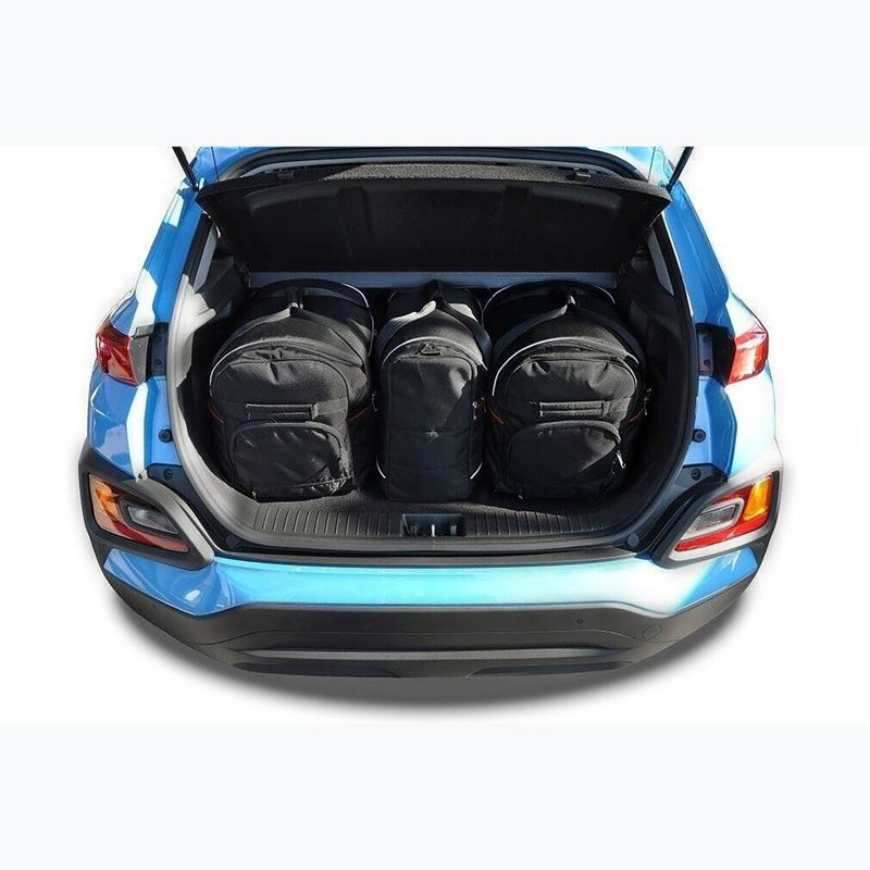 Gepäckträgertaschen-Set KJUST Hyundai Kona 2017-2022 3 Stk black 15
