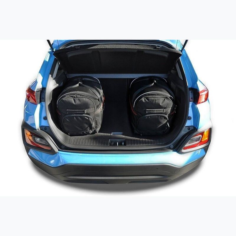 Gepäckträgertaschen-Set KJUST Hyundai Kona 2017-2022 3 Stk black 16
