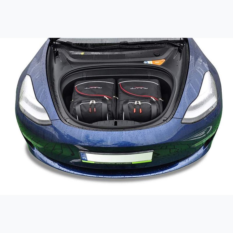 Gepäckträgertaschen-Set KJUST Tesla Model 3 2017-2020 7 Stk. Schwarz 16