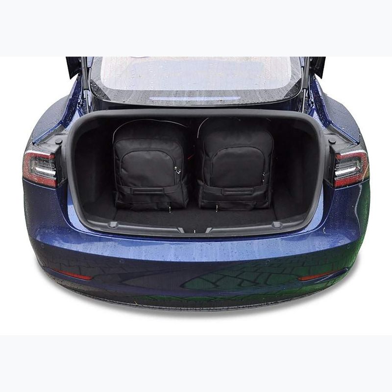 Gepäckträgertaschen-Set KJUST Tesla Model 3 2017-2020 7 Stk. Schwarz 19