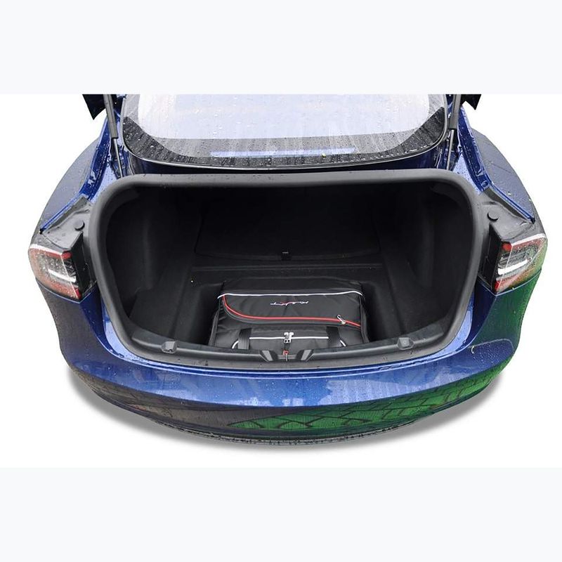Gepäckträgertaschen-Set KJUST Tesla Model 3 2017-2020 7 Stk. Schwarz 21