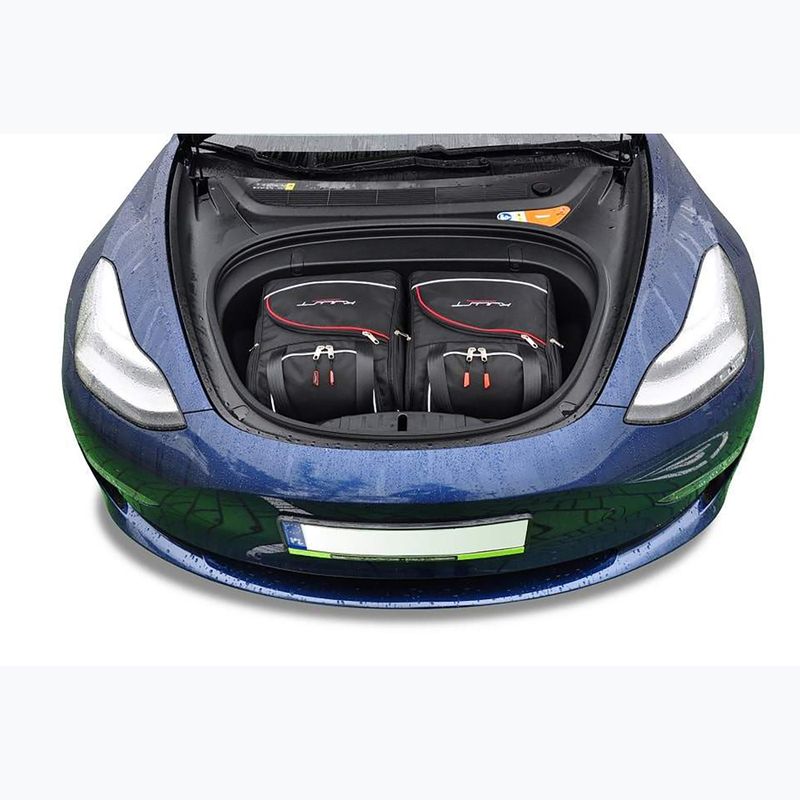 Gepäckträgertaschen-Set KJUST Tesla Model 3 2017-2020 7 Stk. Schwarz 20
