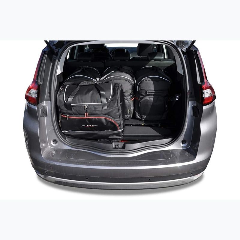 Gepäckträgertaschen-Set KJUST Renault Grand Scenic 2016-2021 5 Stk. Schwarz 11