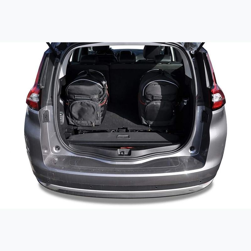 Gepäckträgertaschen-Set KJUST Renault Grand Scenic 2016-2021 5 Stk. Schwarz 13