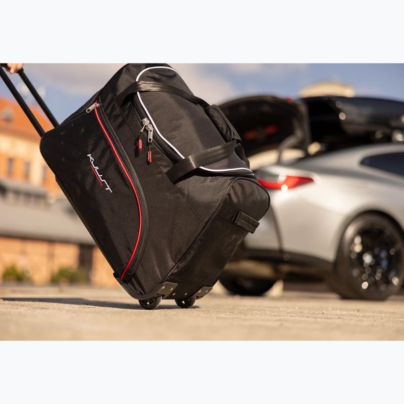 Gepäckträgertaschen-Set KJUST Peugeot 5008 2017+ 4 Stk. Schwarz 15