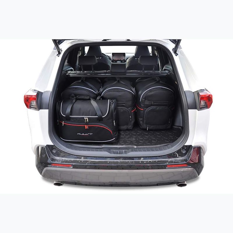 Gepäckträgertaschen-Set KJUST Toyota Rav4 2018+ 5 Stk. Schwarz 17