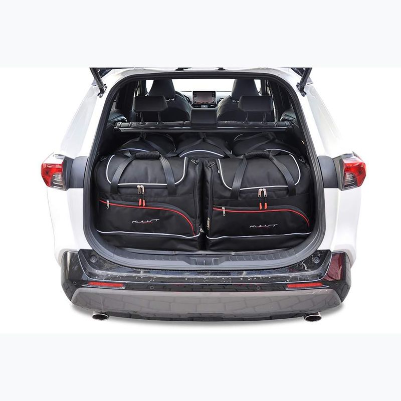 Gepäckträgertaschen-Set KJUST Toyota Rav4 2018+ 5 Stk. Schwarz 13