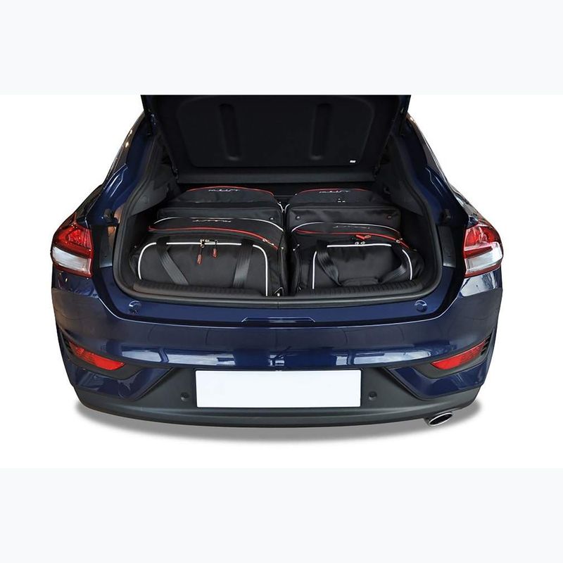Gepäckträgertaschen-Set KJUST Hyundai I30 Fastback 2017+ 4 Stk black 13