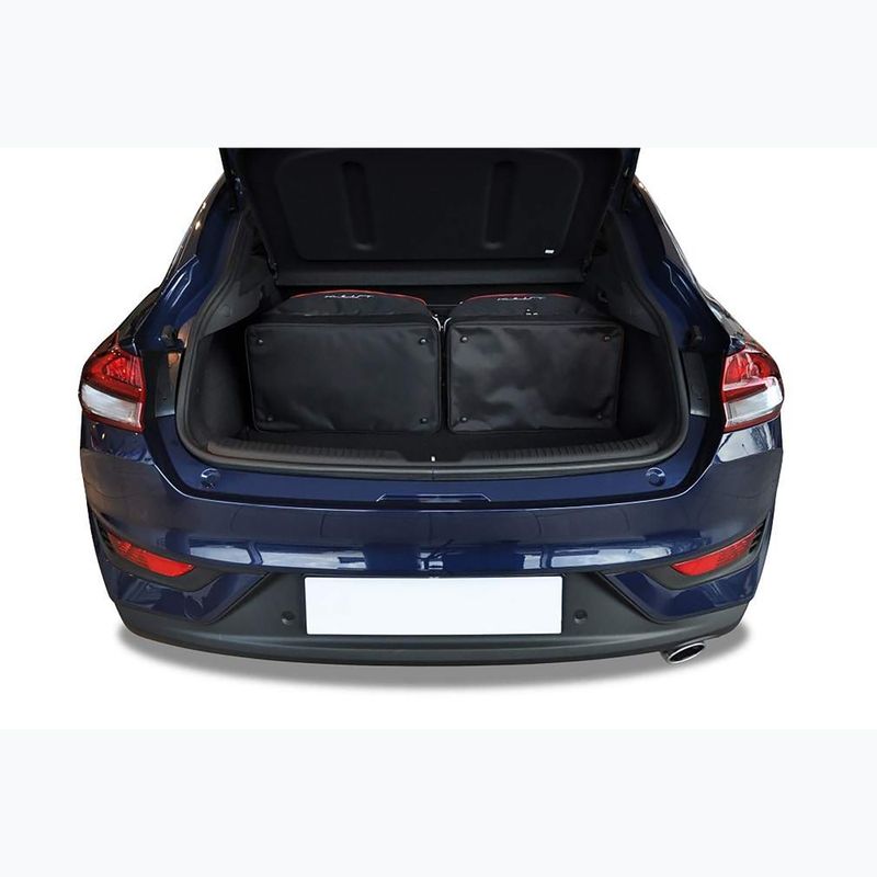 Gepäckträgertaschen-Set KJUST Hyundai I30 Fastback 2017+ 4 Stk black 15