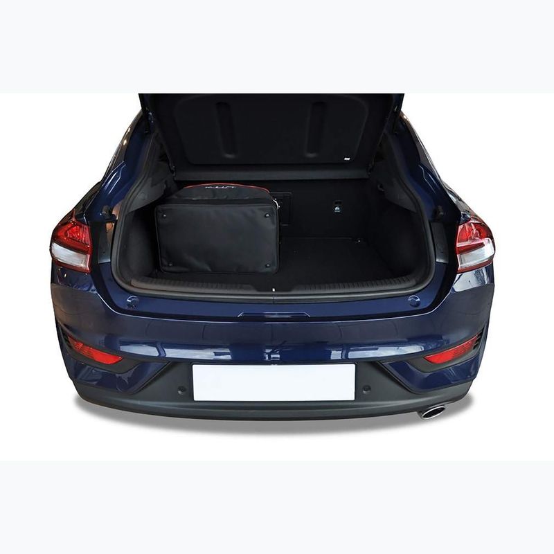 Gepäckträgertaschen-Set KJUST Hyundai I30 Fastback 2017+ 4 Stk black 16